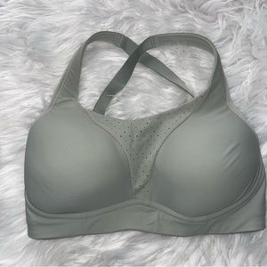 Lululemon mint green Run times sports bra.